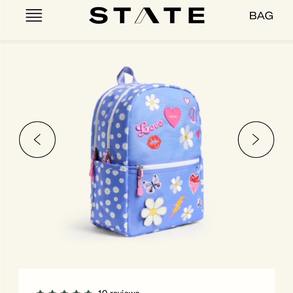 NWT STATE Kane Double Backpack